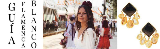 EL TRAJE DE FLAMENCA BLANCO: INSPÍRATE EN LAS INFLUENCERS PARA LLEVARLO EN LA FERIA