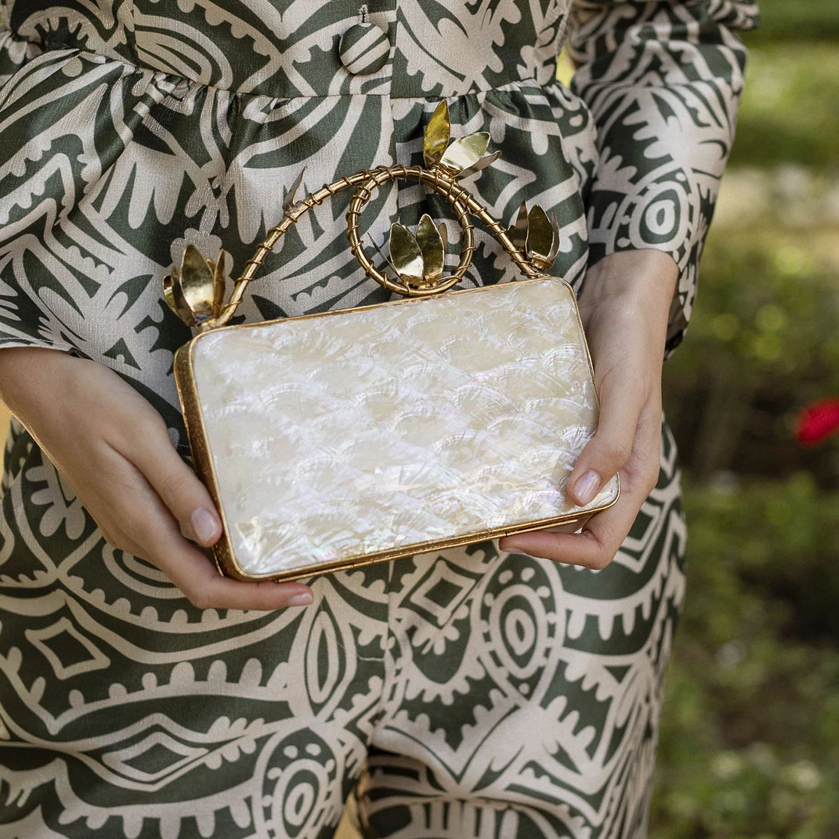 Clutch Deluxe Irrfan Nácar