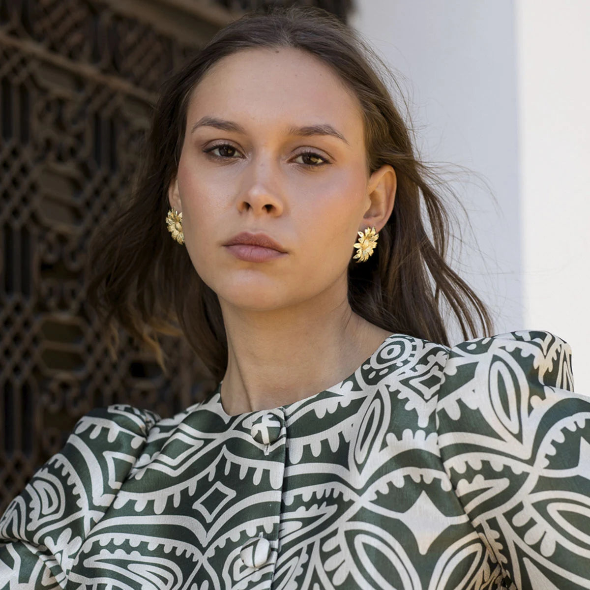 Pendientes Tournesol