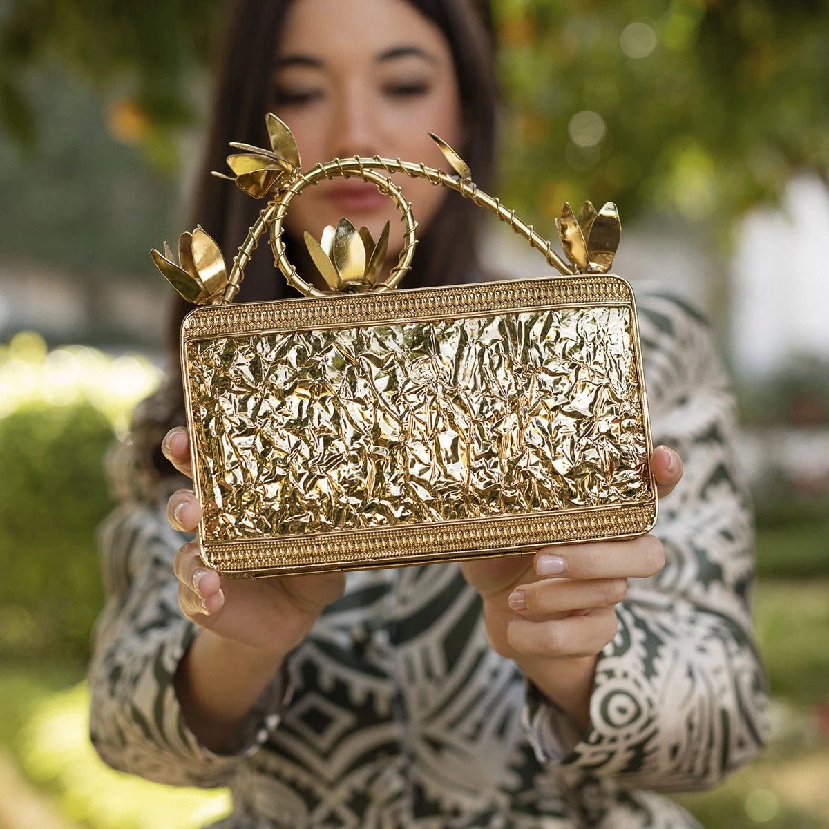 Clutch Deluxe Irrfan Nácar
