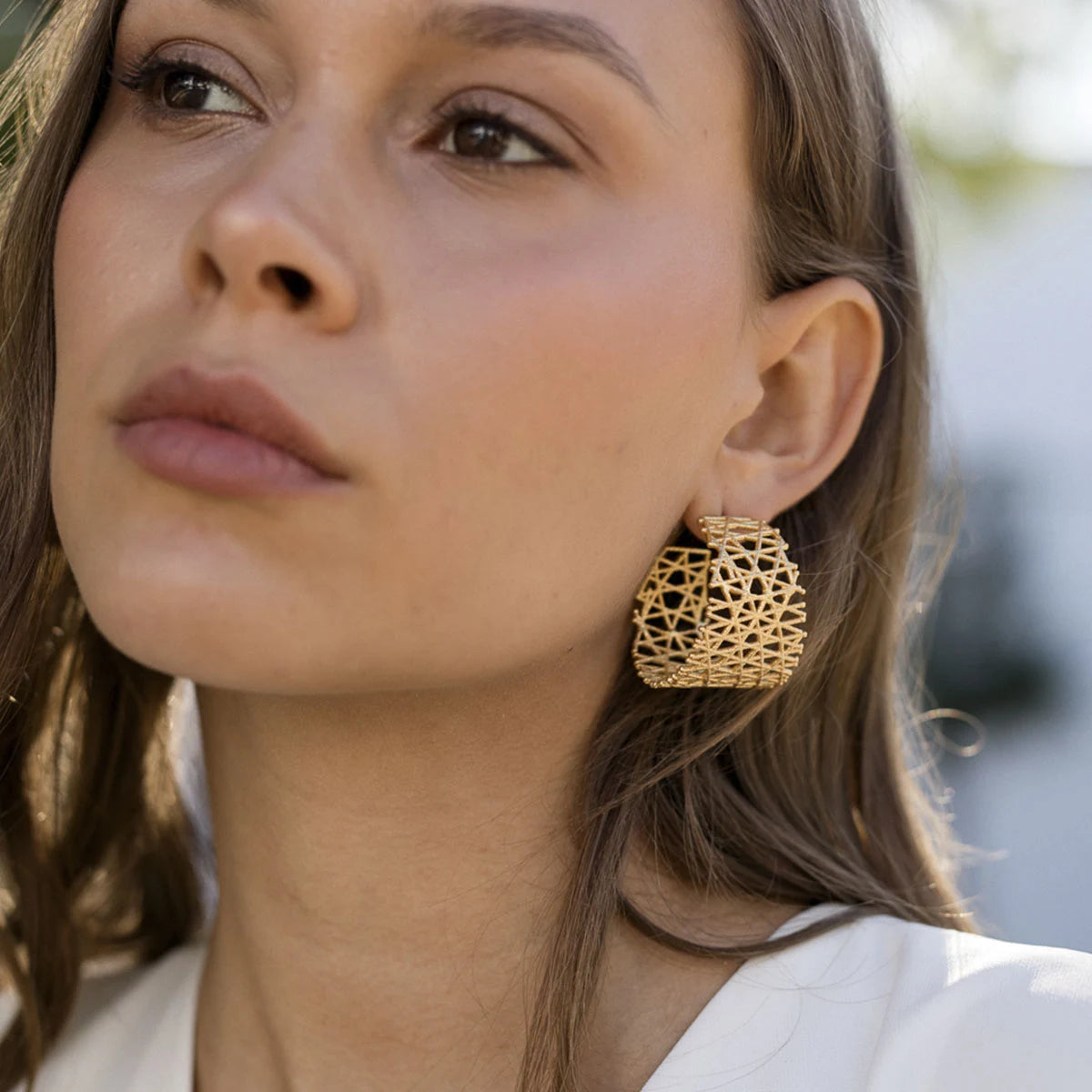 Pendientes Aros Nervadura