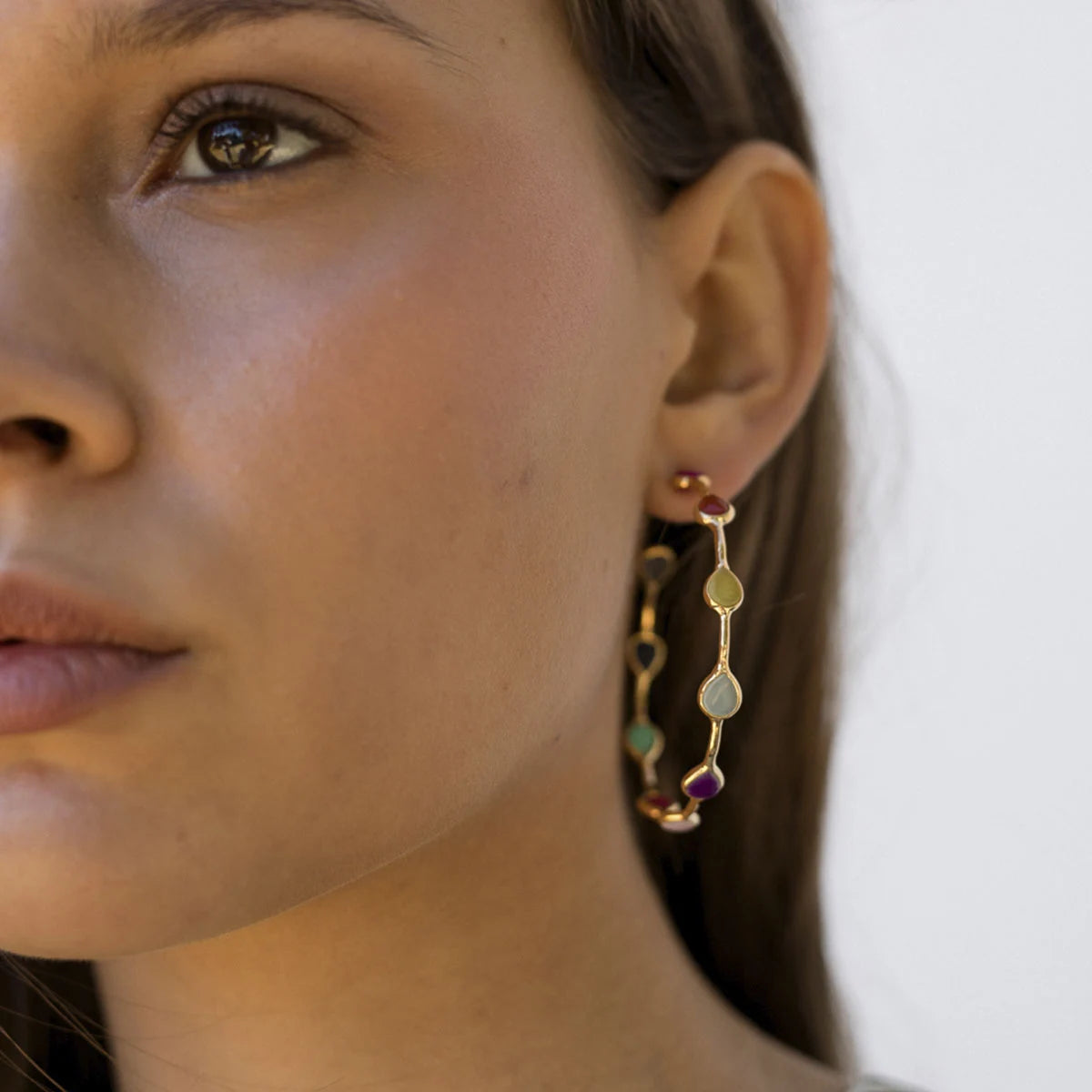 Pendientes Aros Aldar Multicolor