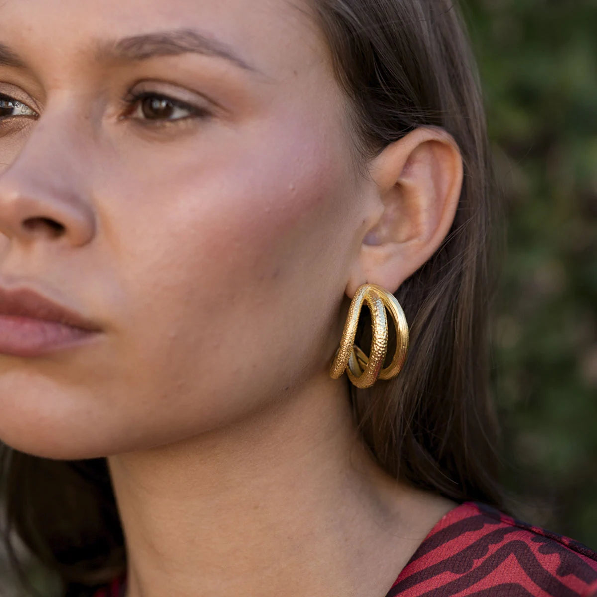 Pendientes Aros Corona