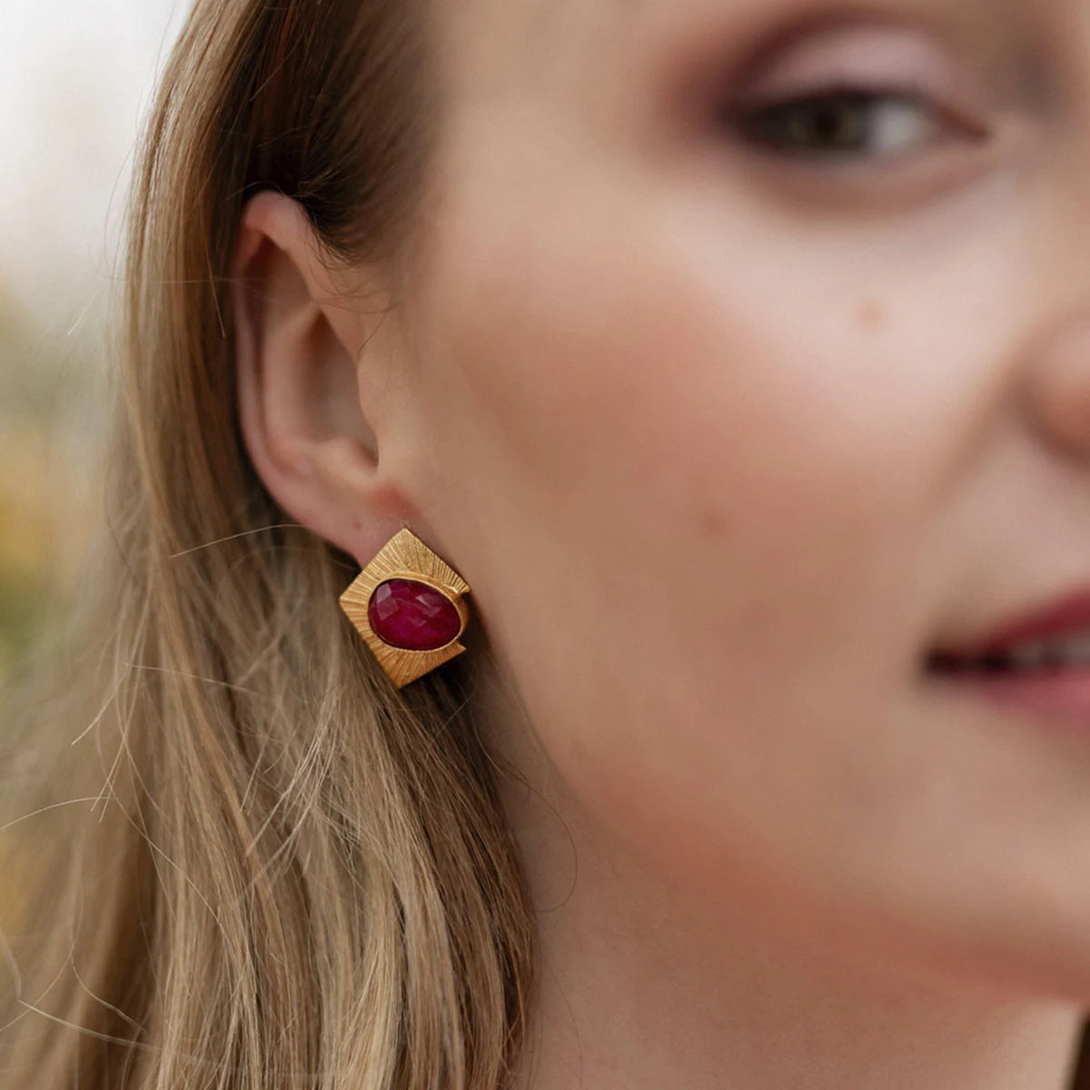 Pendientes Ígneo Naranja