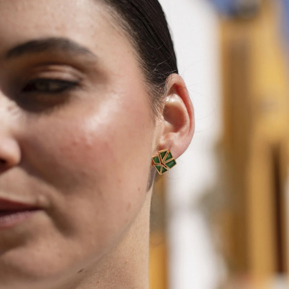 Pendientes Lilis Verde