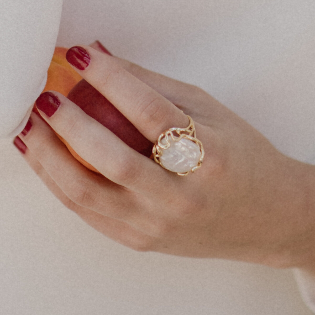Anillo Alpes Perla