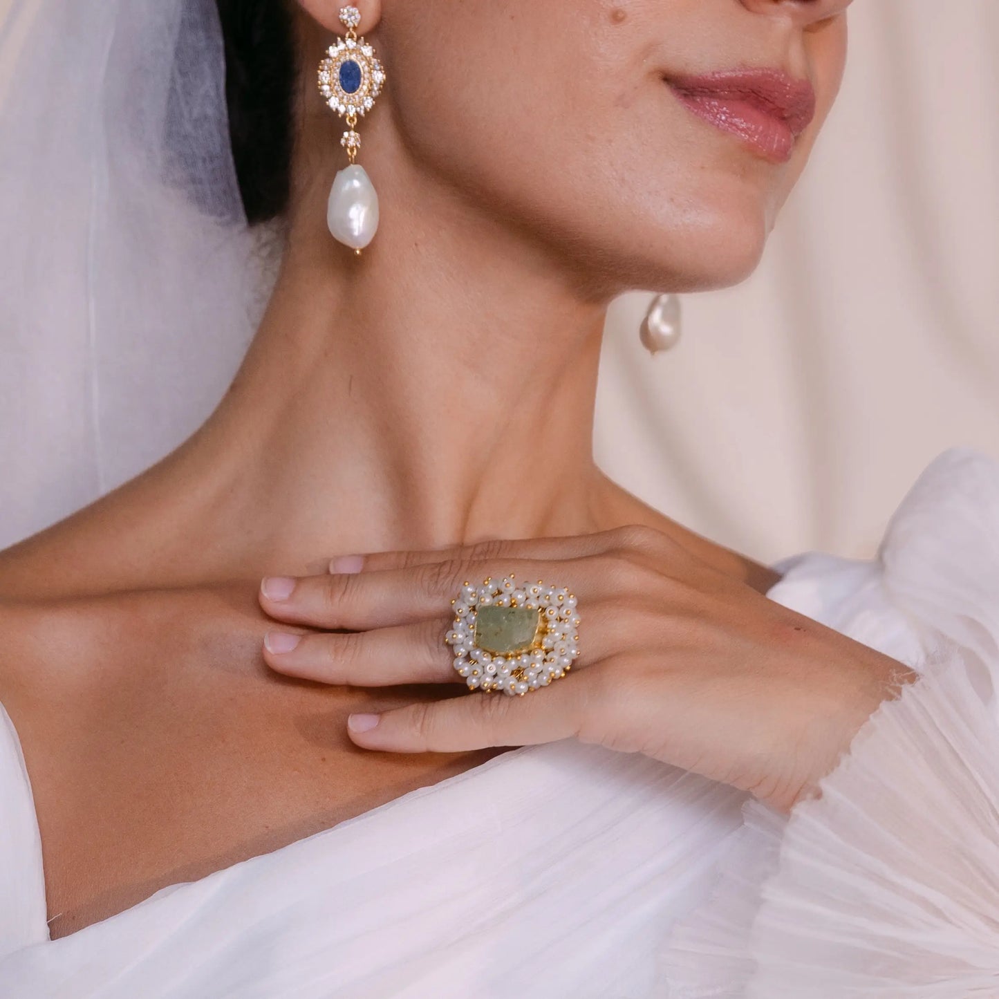 Anillo Conscious Verde Agua