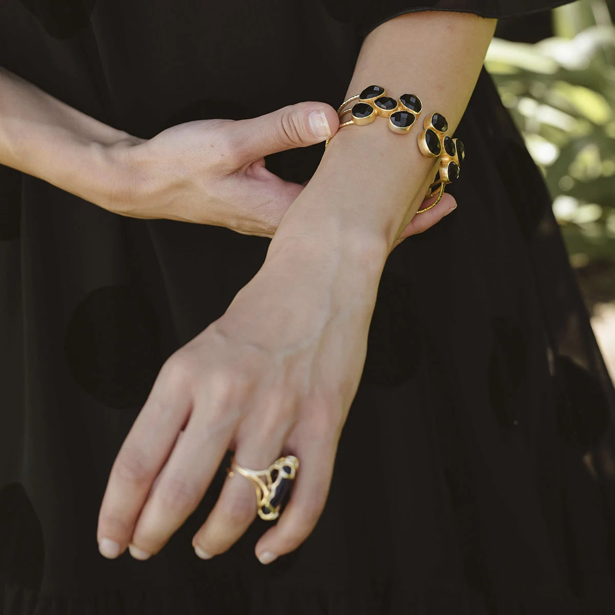 Anillo Alpes Liso Azul Lapis