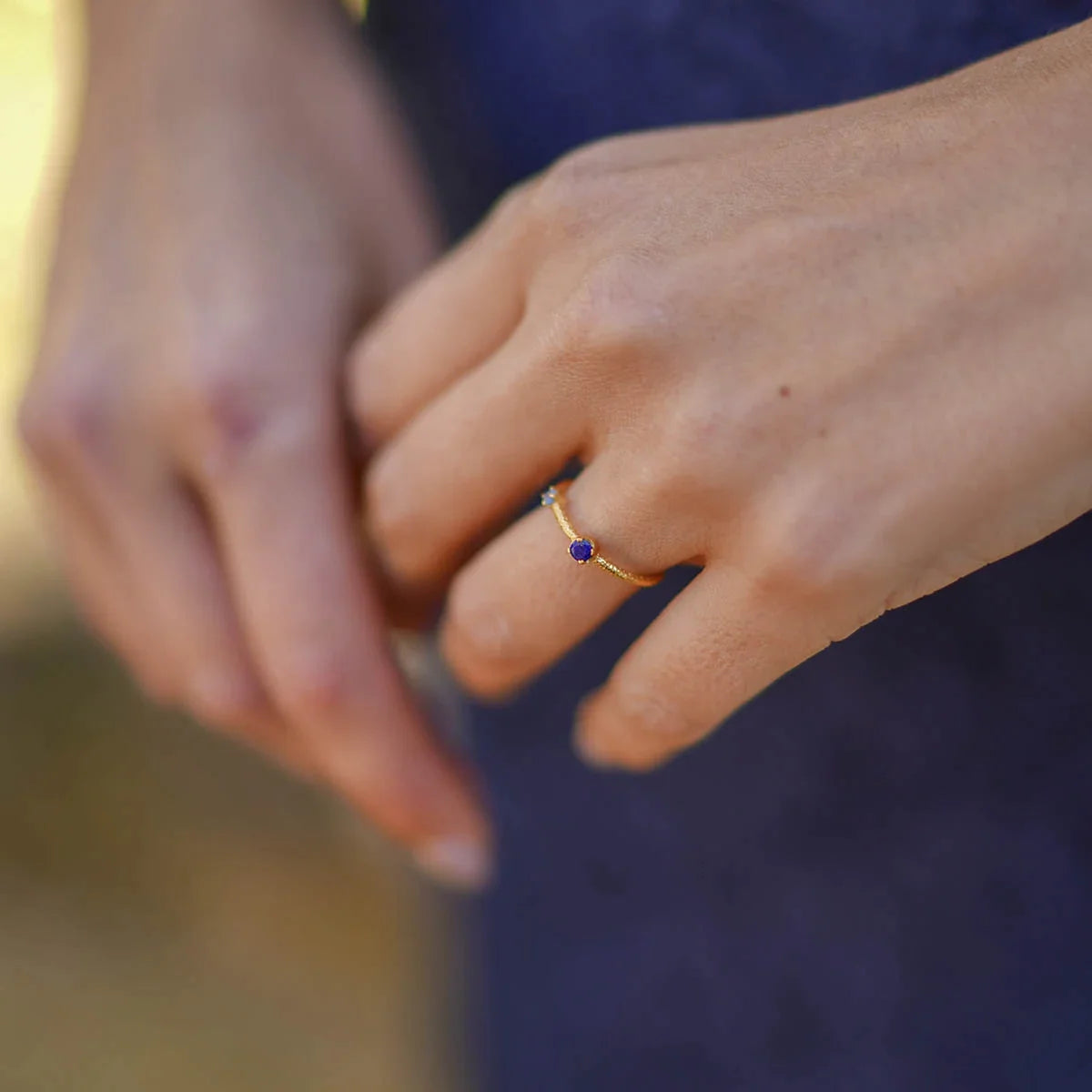 Anillo Sigh Azules