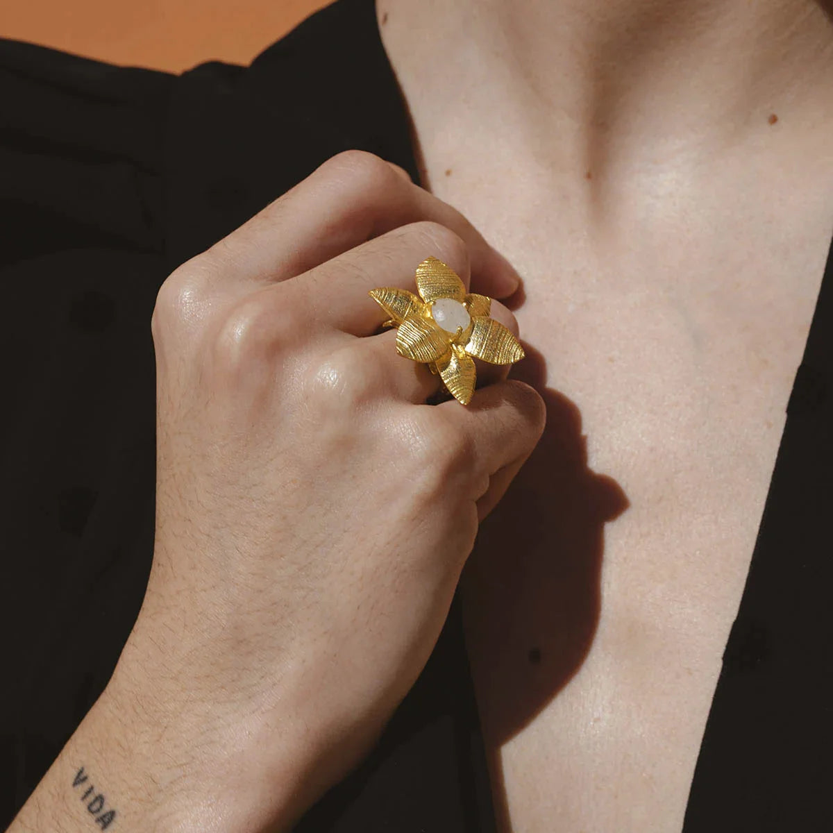 Anillo Sofy Ed. Limitada Rosa Dark