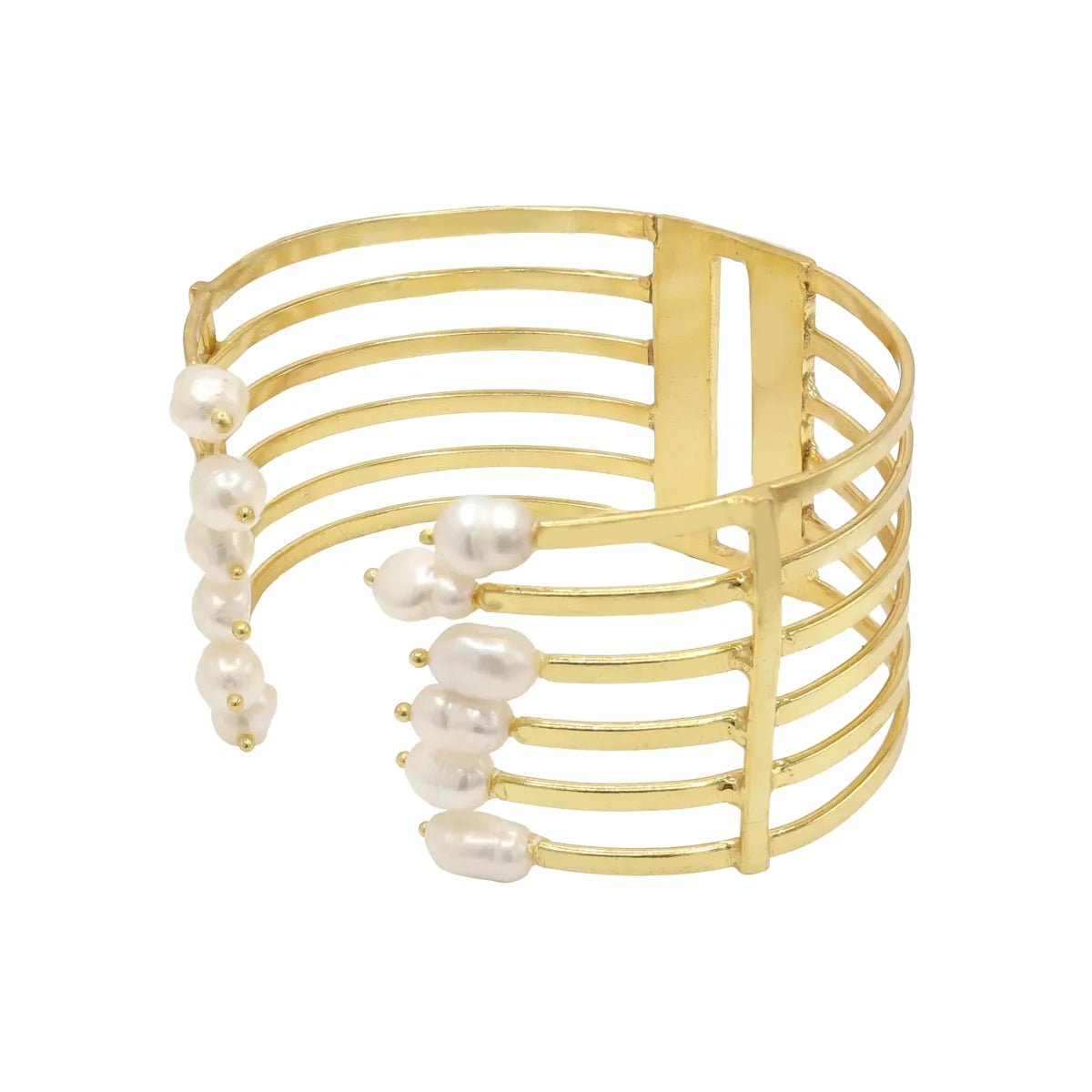 Brazalete Hélice Perlas