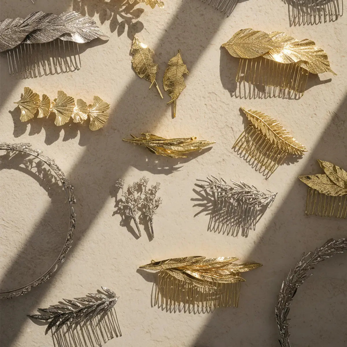 Horquillas Ramas Plata - par