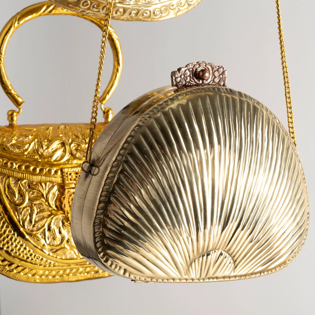 Bolso Cofre Concha Shella - Imperfecciones tara