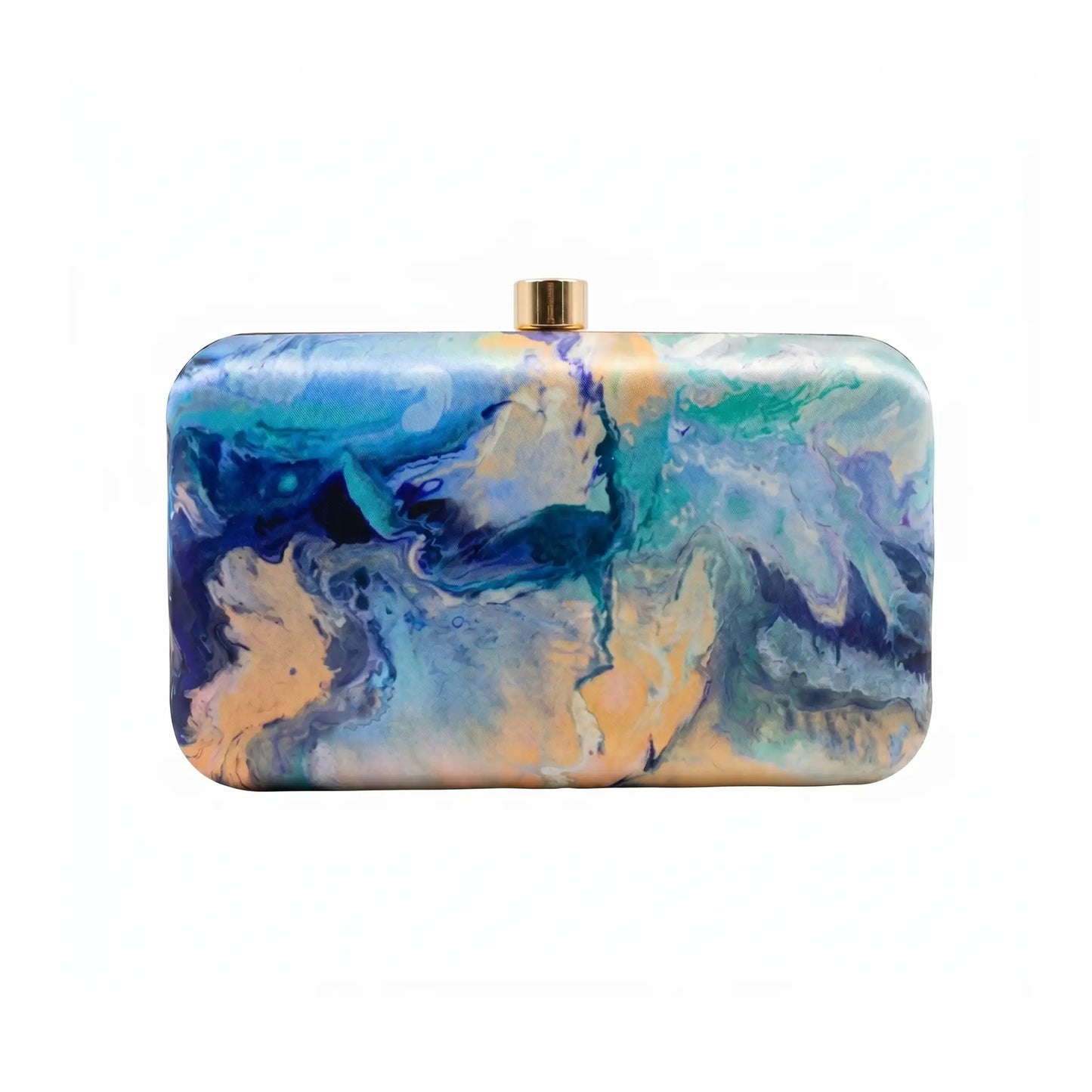 Bolso Print Abstract Azules