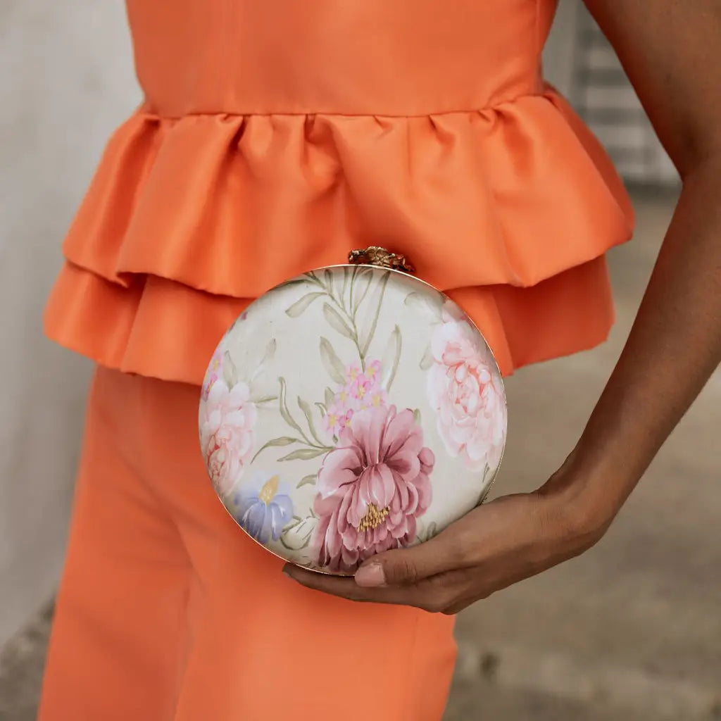 Bolso Circular Cira Floral
