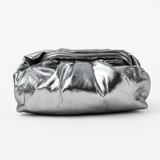 Bolso Nube Metalizado Gris