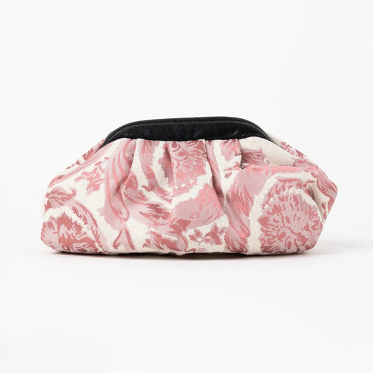 Bolso Nube Pequeño Scena Deco Rosa y Blanco