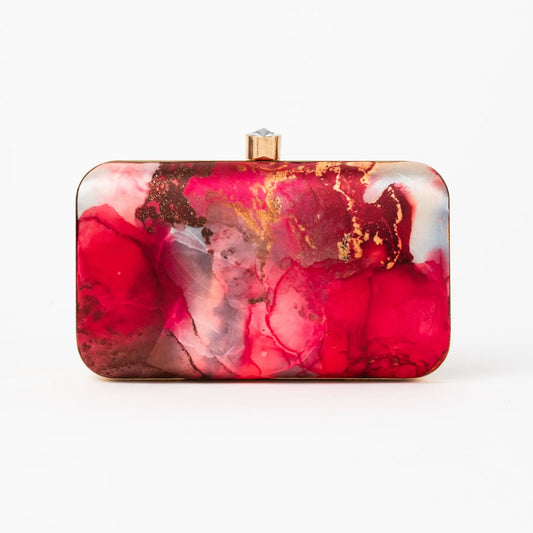 Bolso Print Galaxia Fucsia