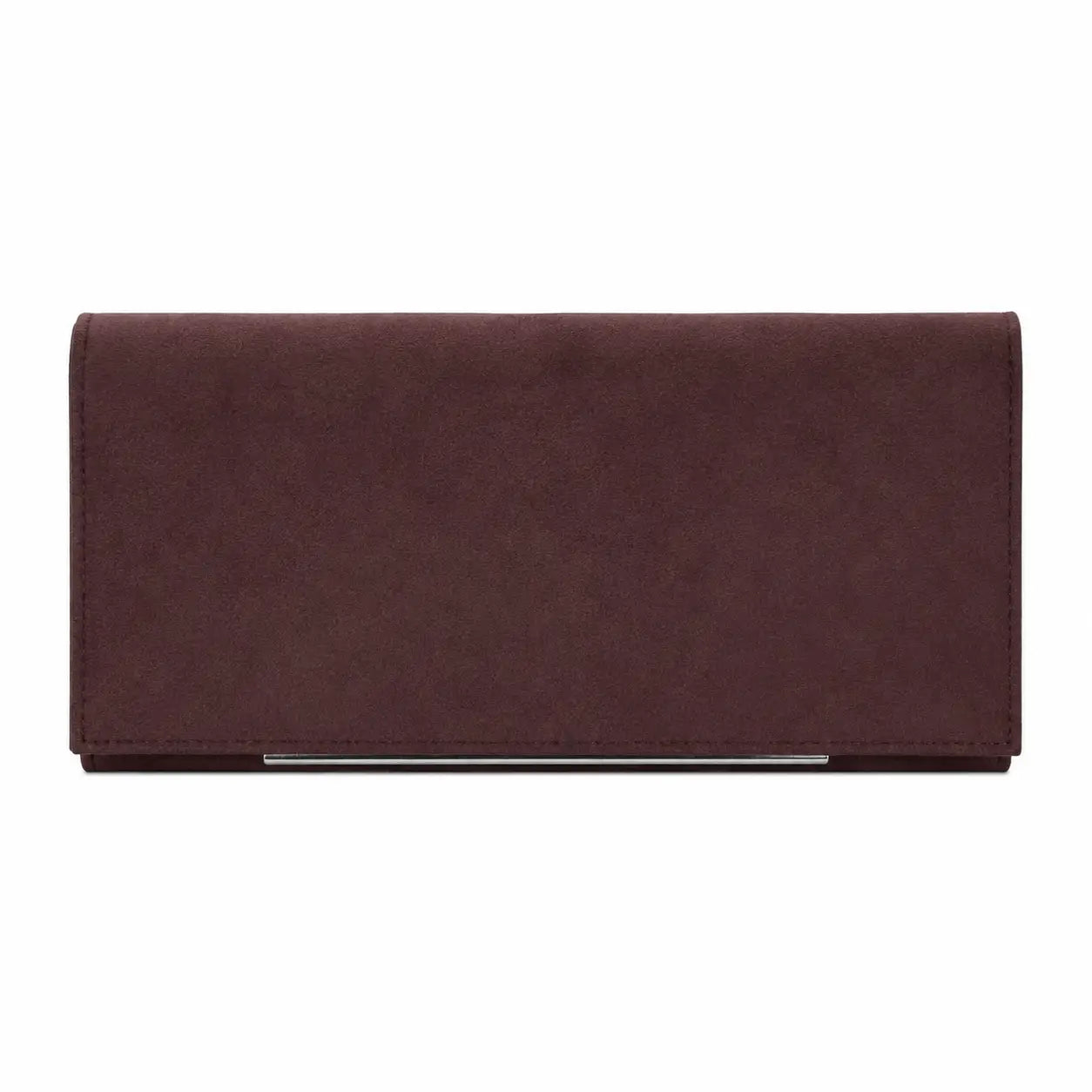 Bolso Sobre Cromo Marrón