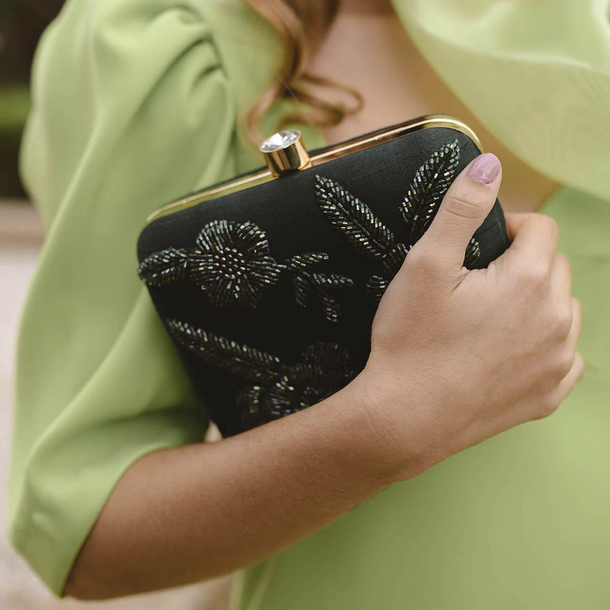 Bolso Cuadrado Renis Verde