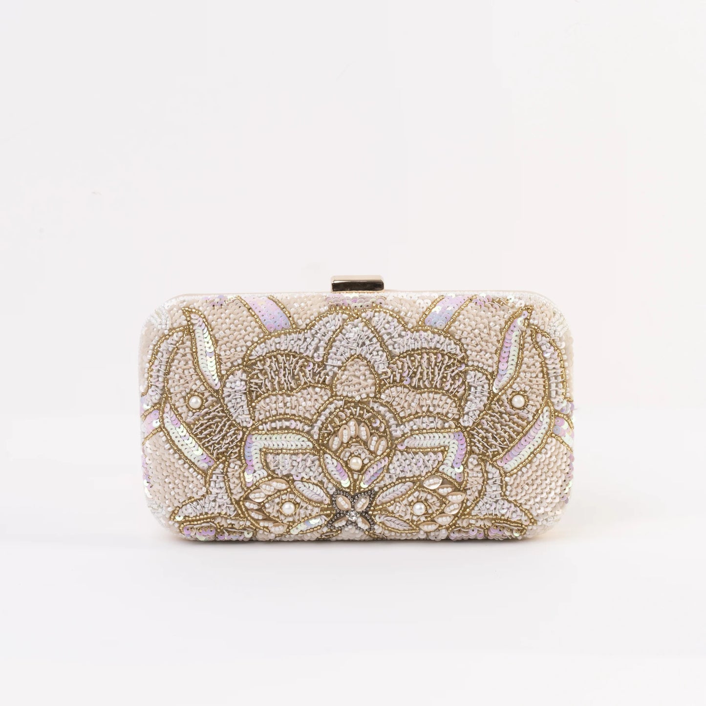 Bolso Narlai Beige y Rosa