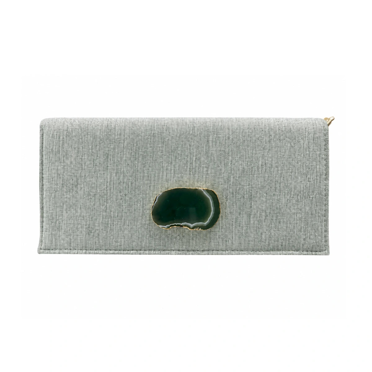 Bolso Sobre Stone Verde agua