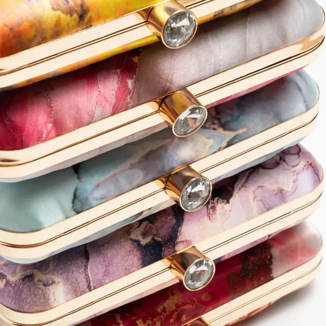 Bolso Print Galaxia Fucsia