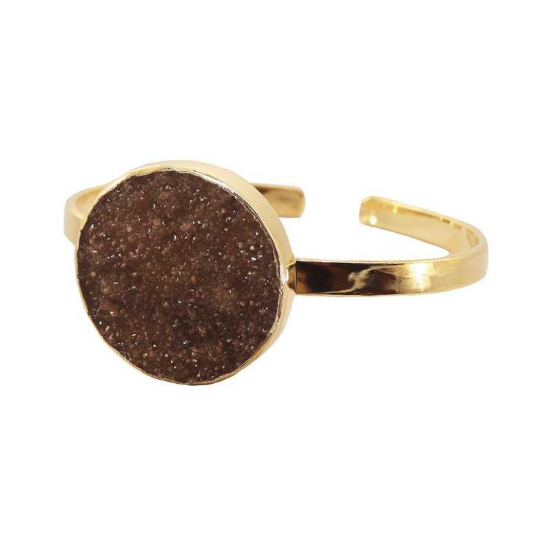 Brazalete Reloxo Marrón