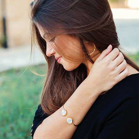 Brazalete Kivi Naranja y Marrón