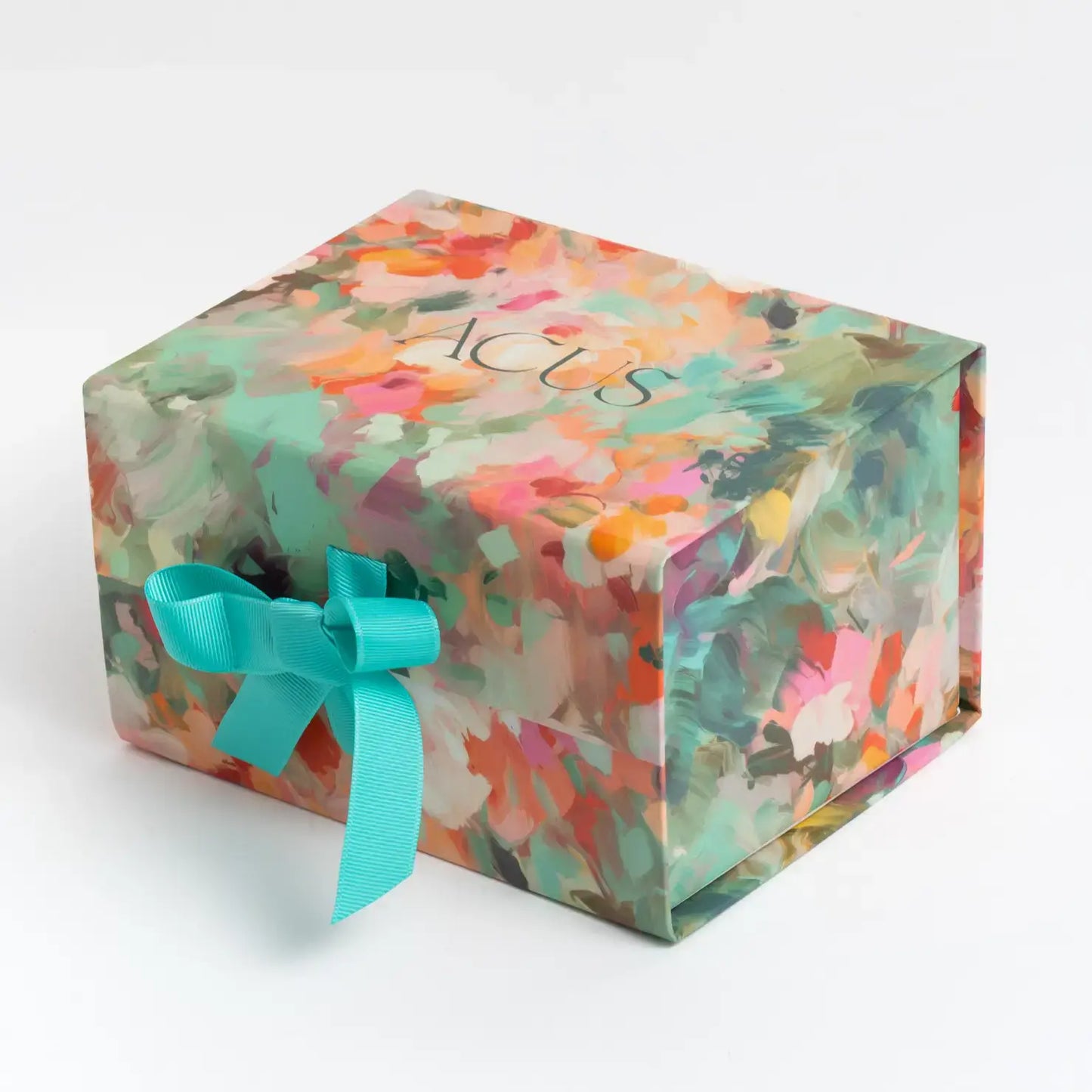 Caja-Joyero Verde Multicolor