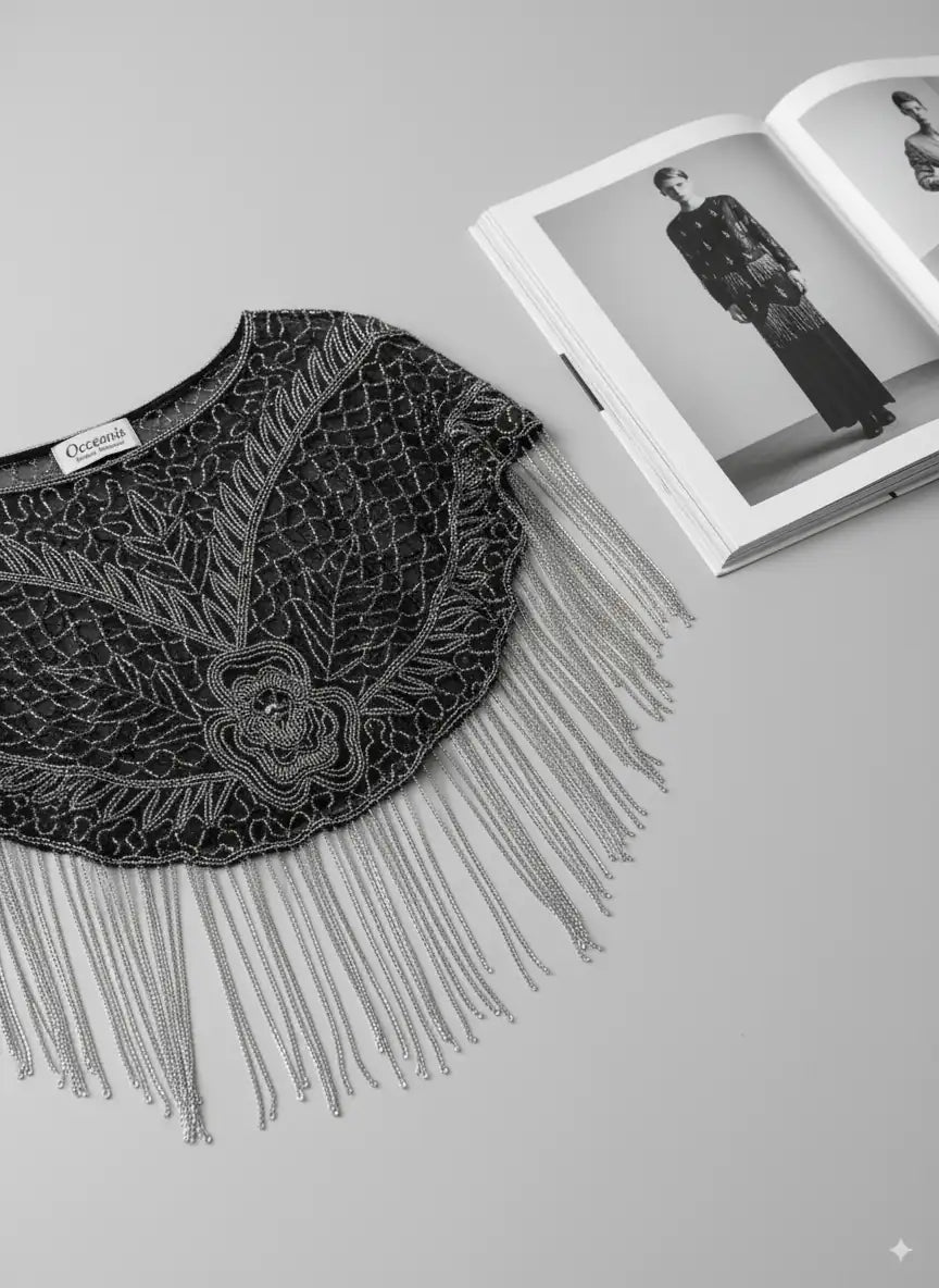 Capa Joya Nuit Negra y Plata