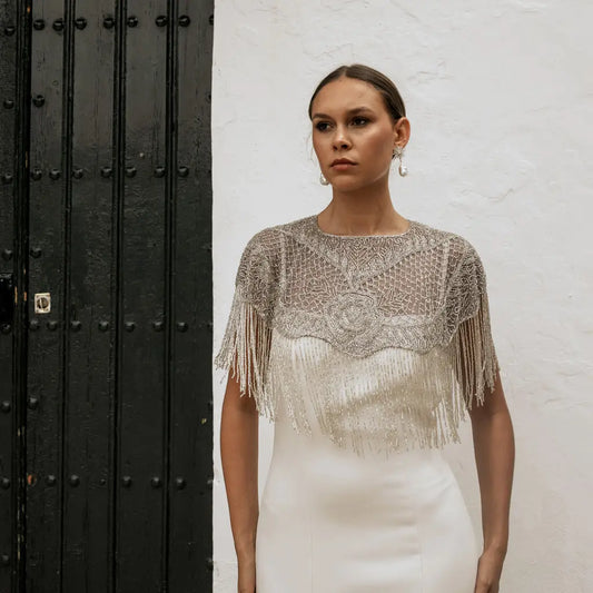 Capa Joya Nuit Plata y Gris claro