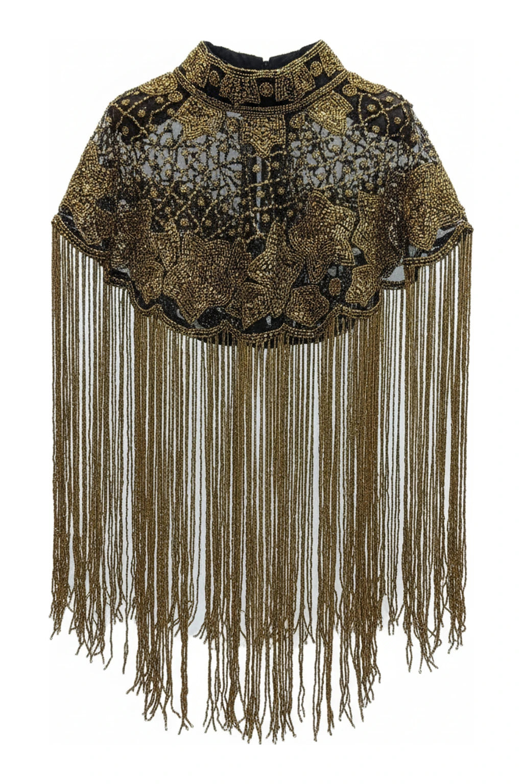 Capa Joya Mandala Dorada y Negra