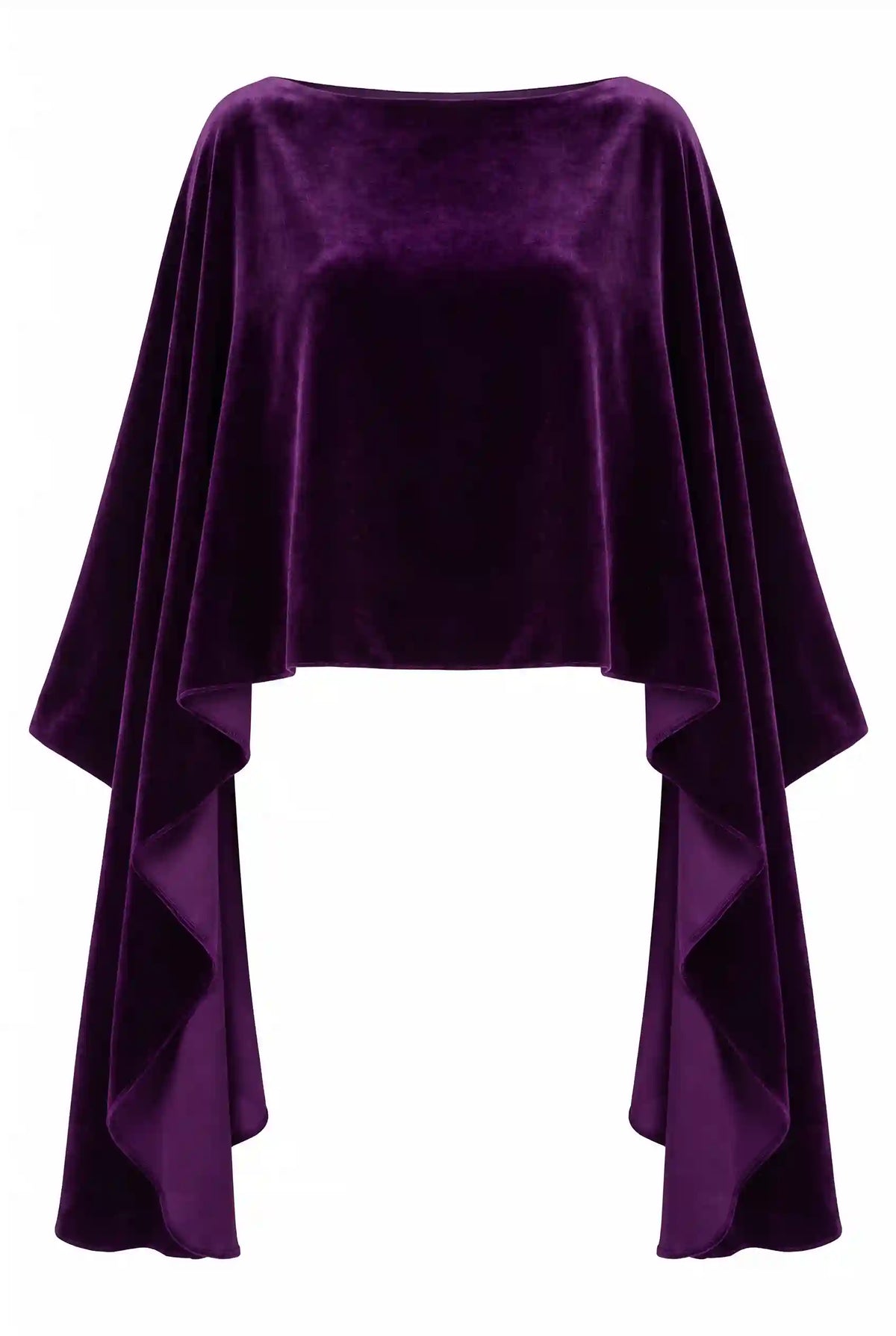 Capa Terciopelo Invitada Morado