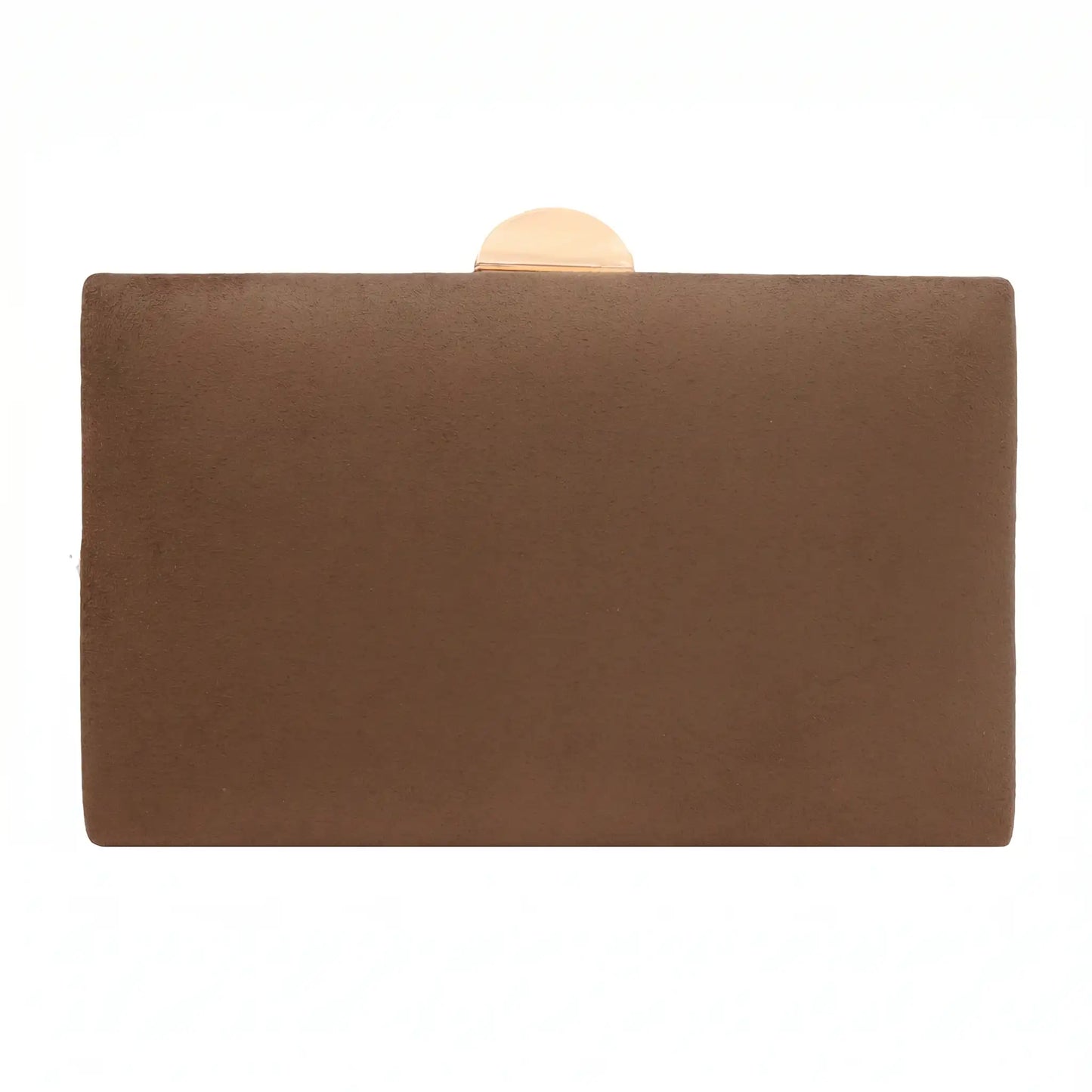 Cartera Invitada Marrón Moka