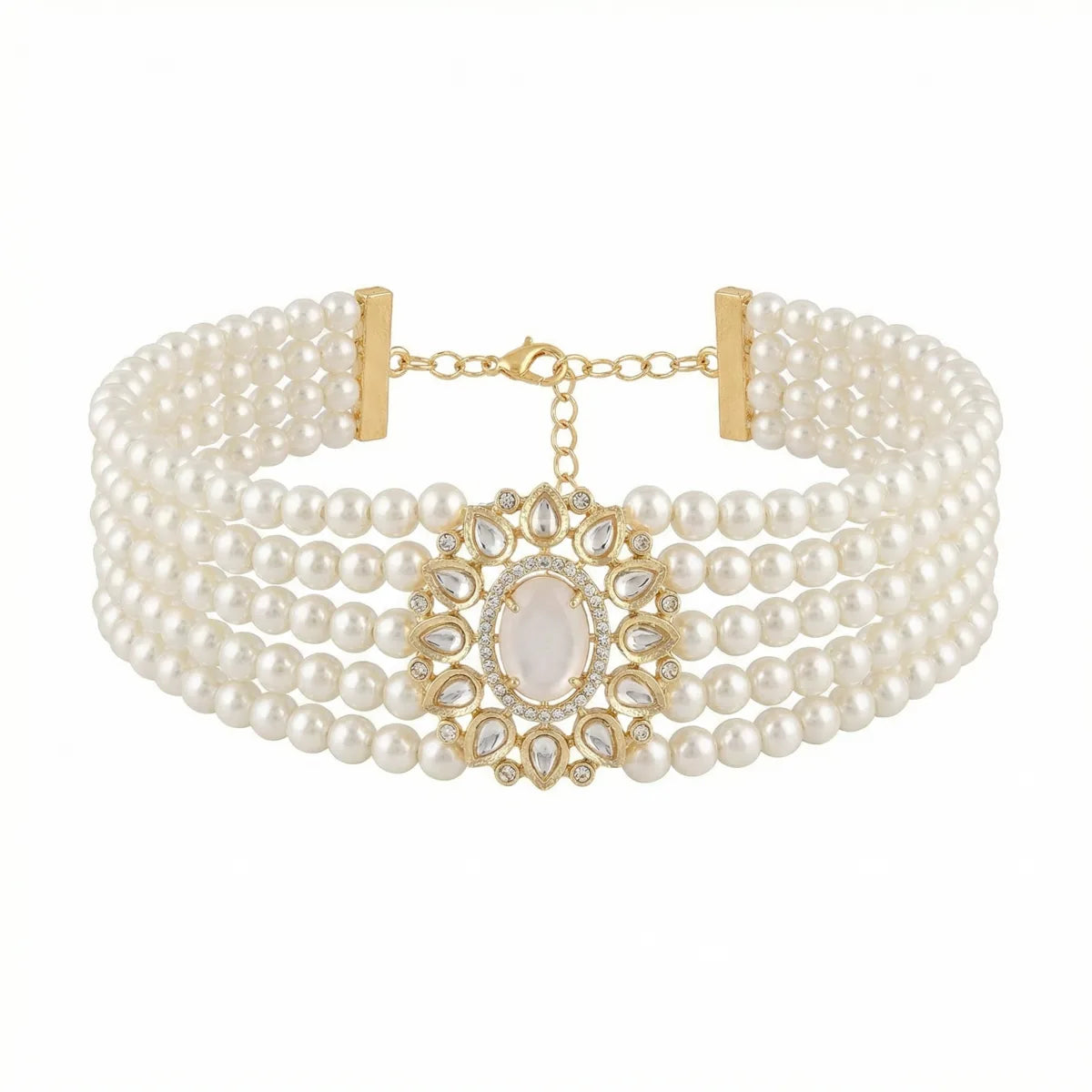 Choker Vintage Melisa Perlas