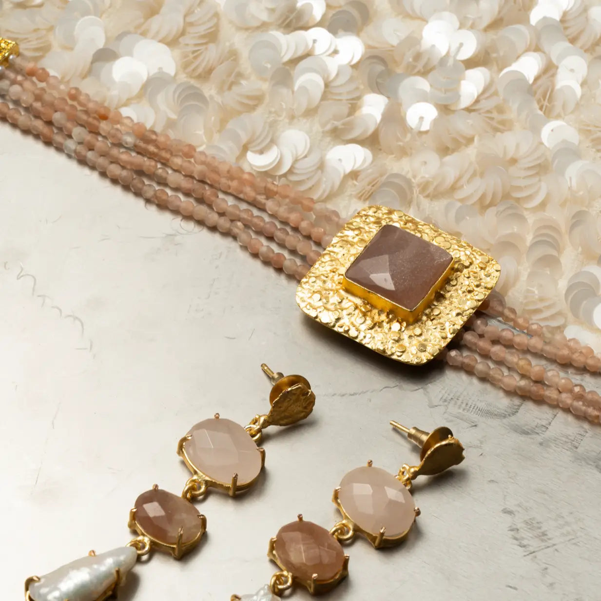 Choker Trier Ed. Limitada Rosa melocotón