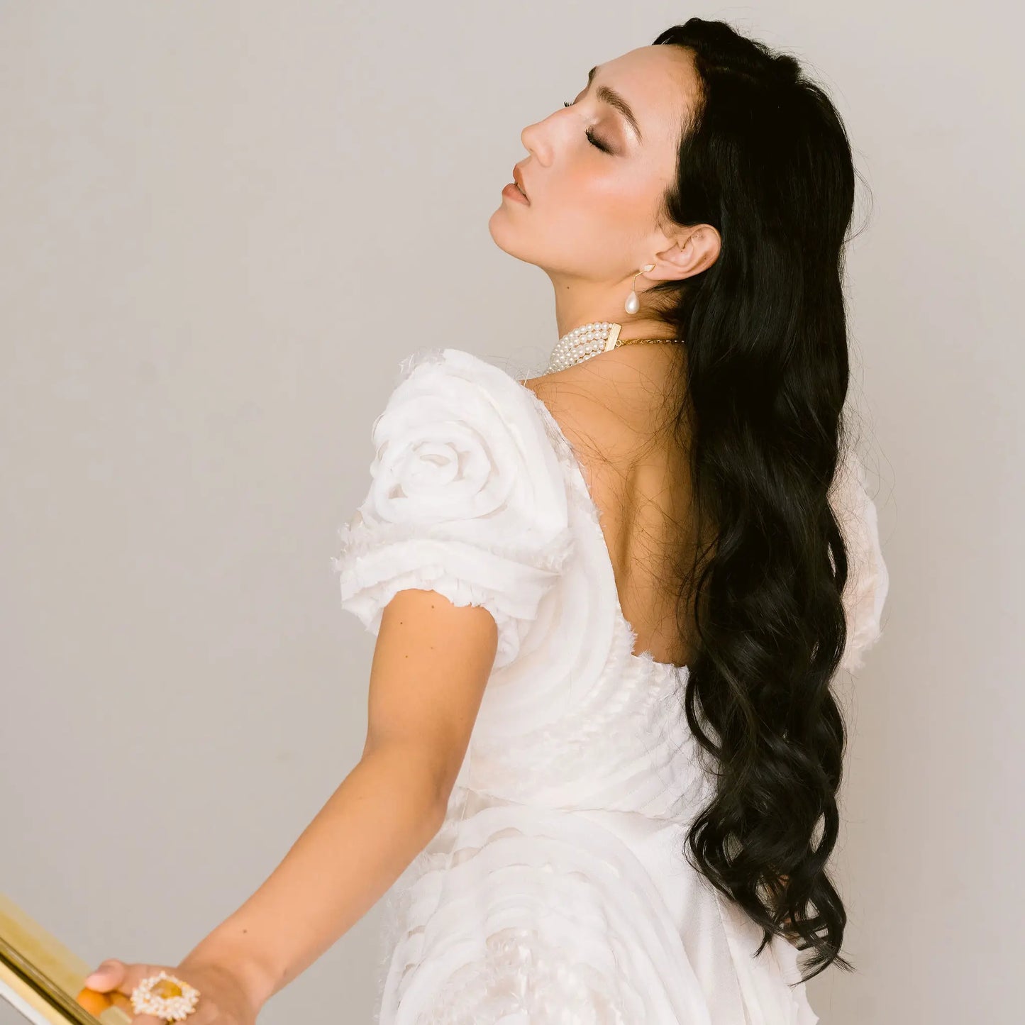 Choker Vintage Isolde Perlas