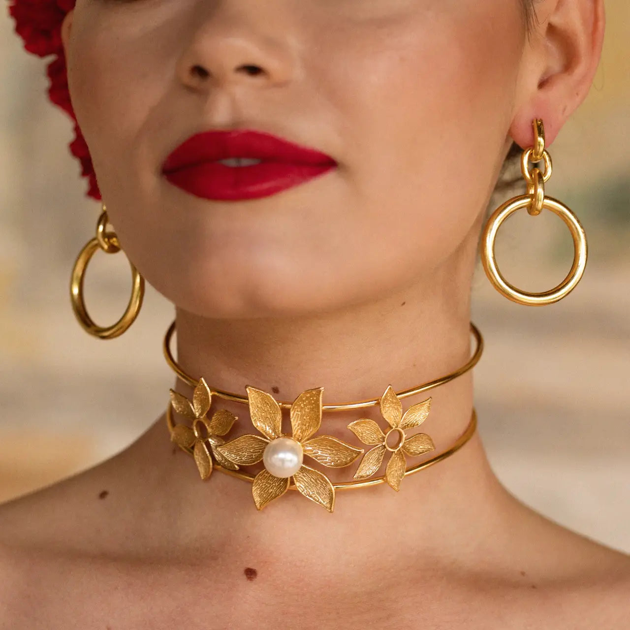 Choker Amara Perla