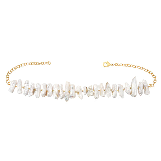 Choker Raffles Perlas