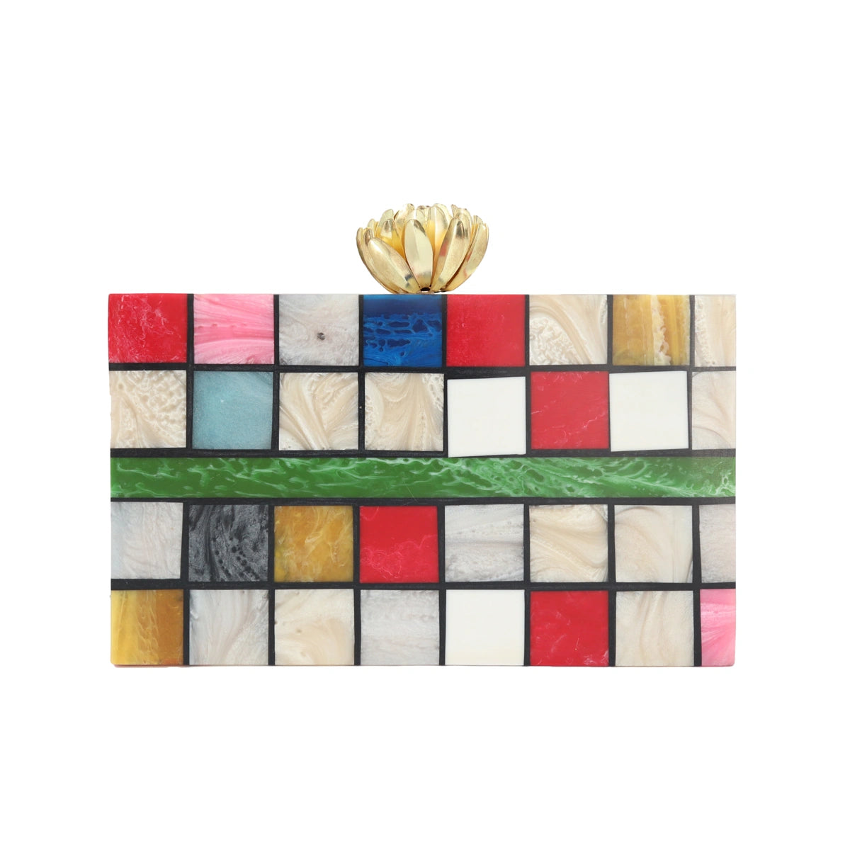 Clutch Loto Mondrian Multicolor