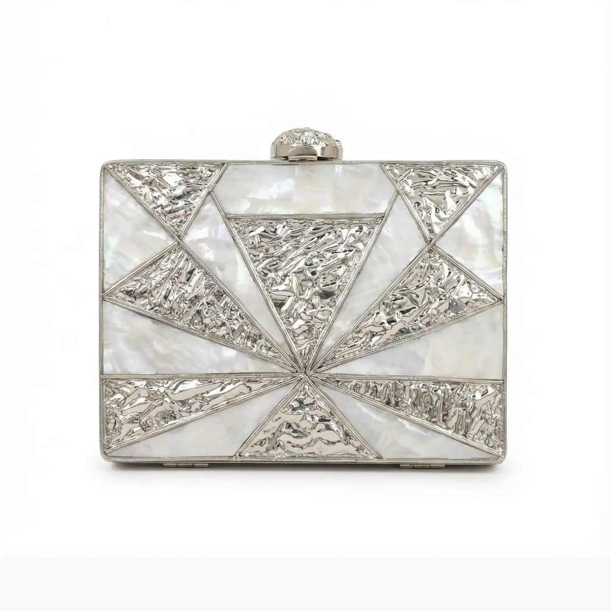 Clutch Deluxe Kochi Plata Nácar