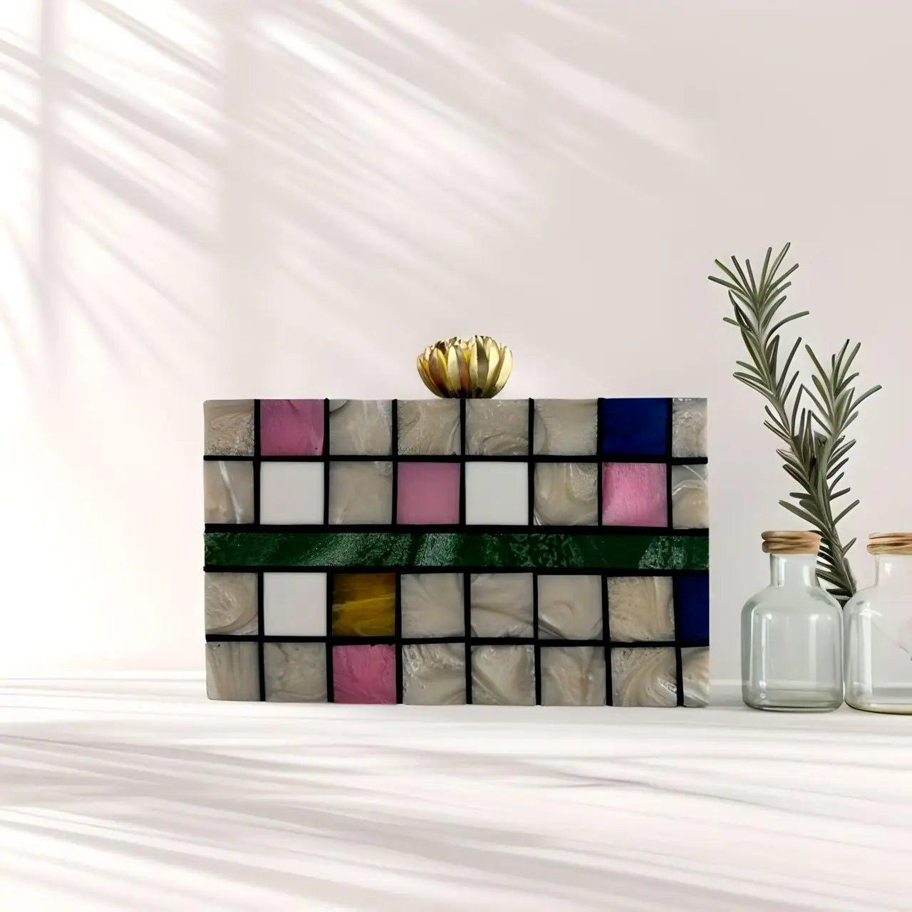 Clutch Loto Mondrian Multicolor