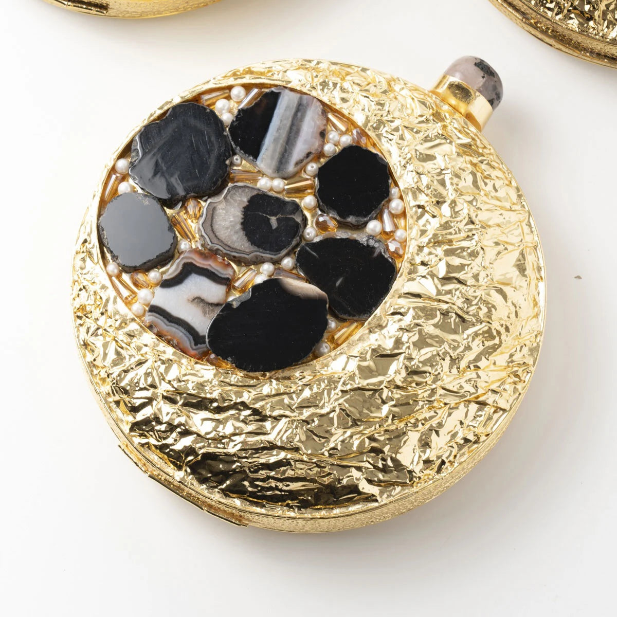 Clutch Deluxe Circular Manipur Negro