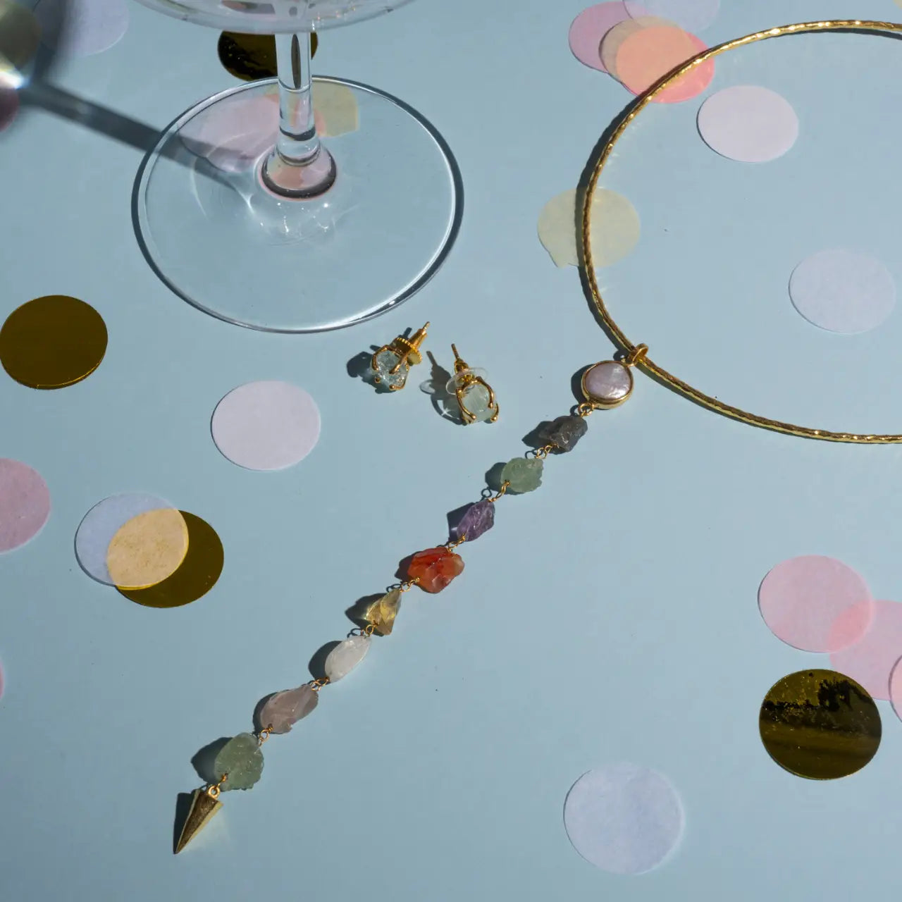 Collar Infinity Multicolor Vibrant
