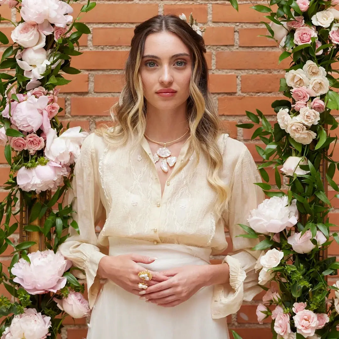 Collar Ártico Perlas