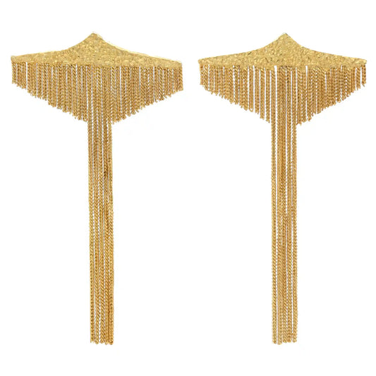 Pendientes Cruz Cumbre Flecos