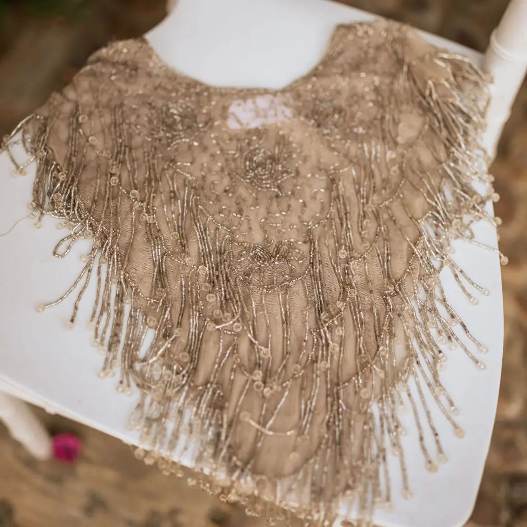 Cuello Joya Esencia Beige - talla XS
