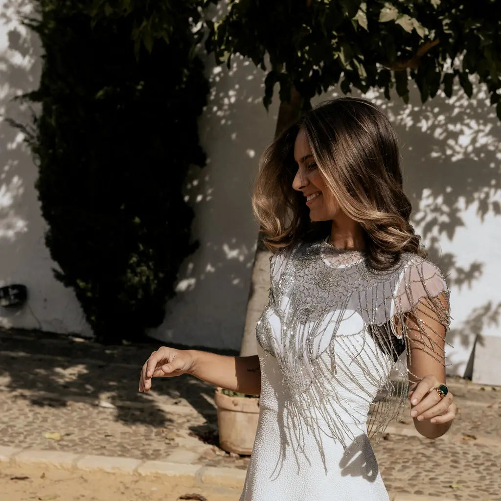 Cuello Joya Esencia Gris Perla - talla XS