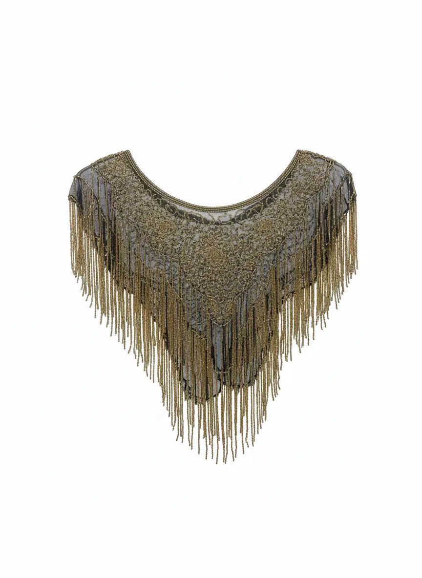 Cuello Joya Esencia Negro y Dorado